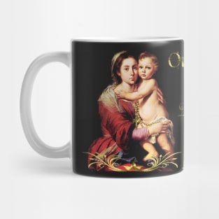 Our Lady Virgin Mary of the Rosary & Jesus Mug